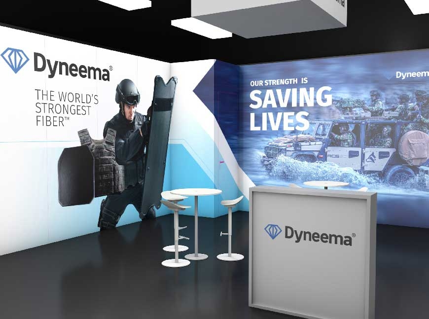 Dyneema booth