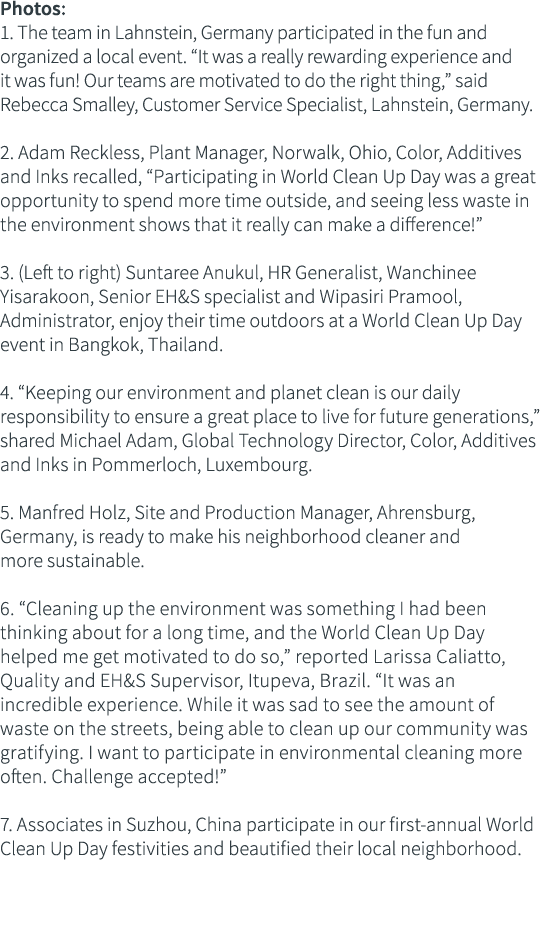 Photos: 1  The team in Lahnstein, Germany participated in the fun and organized a local event   It was a really rewar   